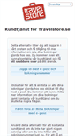 Mobile Screenshot of client.travelstore.se