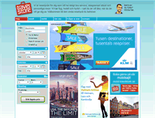 Tablet Screenshot of online1.travelstore.se